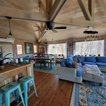 Treehouse Cathedral In Blue Ridge Mountains, Nc Villa Burnsville Bagian luar foto