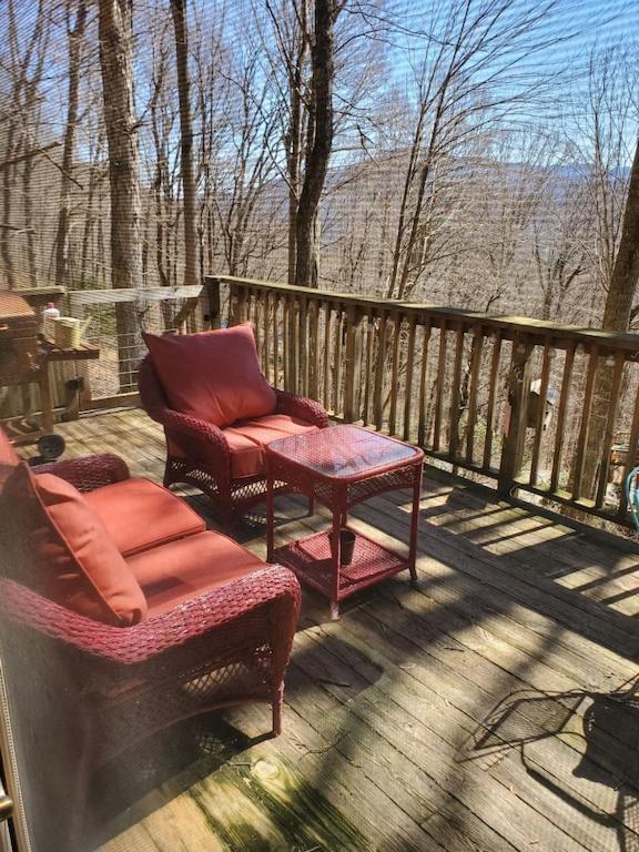 Treehouse Cathedral In Blue Ridge Mountains, Nc Villa Burnsville Bagian luar foto