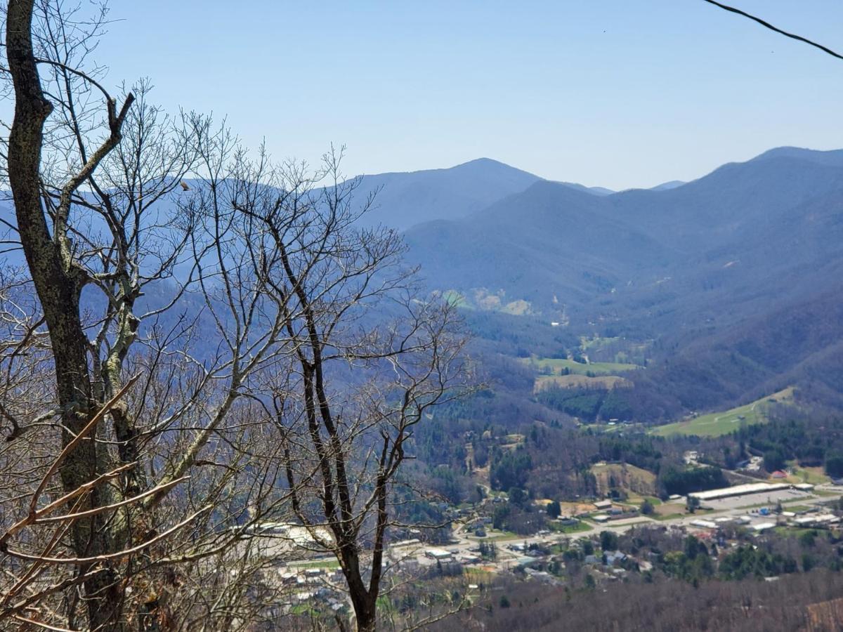 Treehouse Cathedral In Blue Ridge Mountains, Nc Villa Burnsville Bagian luar foto