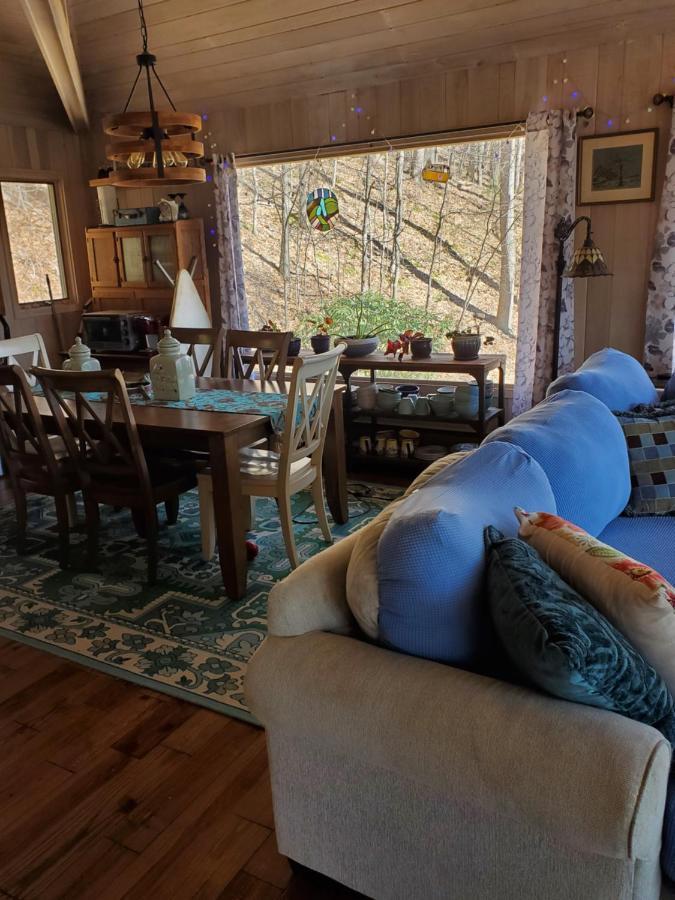 Treehouse Cathedral In Blue Ridge Mountains, Nc Villa Burnsville Bagian luar foto