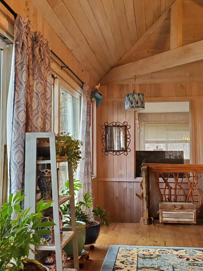Treehouse Cathedral In Blue Ridge Mountains, Nc Villa Burnsville Bagian luar foto