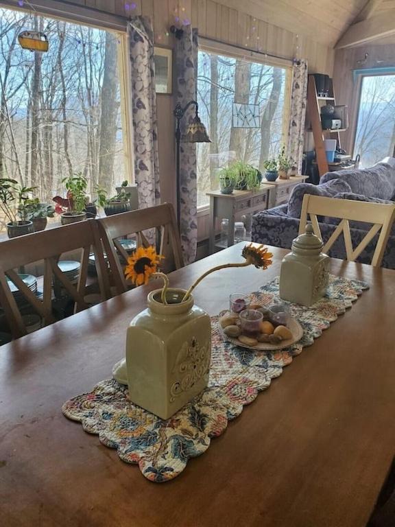 Treehouse Cathedral In Blue Ridge Mountains, Nc Villa Burnsville Bagian luar foto
